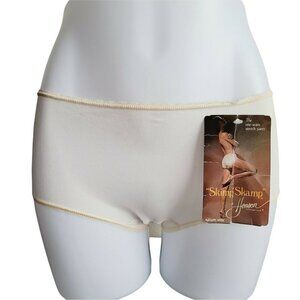 Vtg Henson Kickernick Women's Panties 6 Skimp Skamp Brief Back Seam Cream #2533